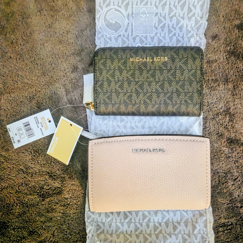 Michael Kors Brown Acorn Wallet